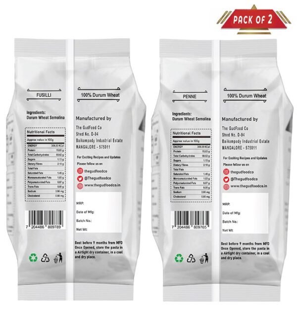 Penne Pasta & Fusilli Pasta - Image 2