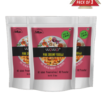 Pink Creamy Fusili Instant Pasta